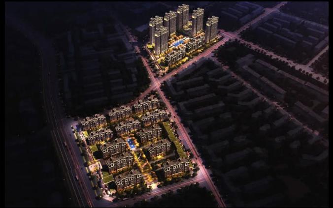 “翡麗郡府”亮化工程智薈科技有度生活圖片