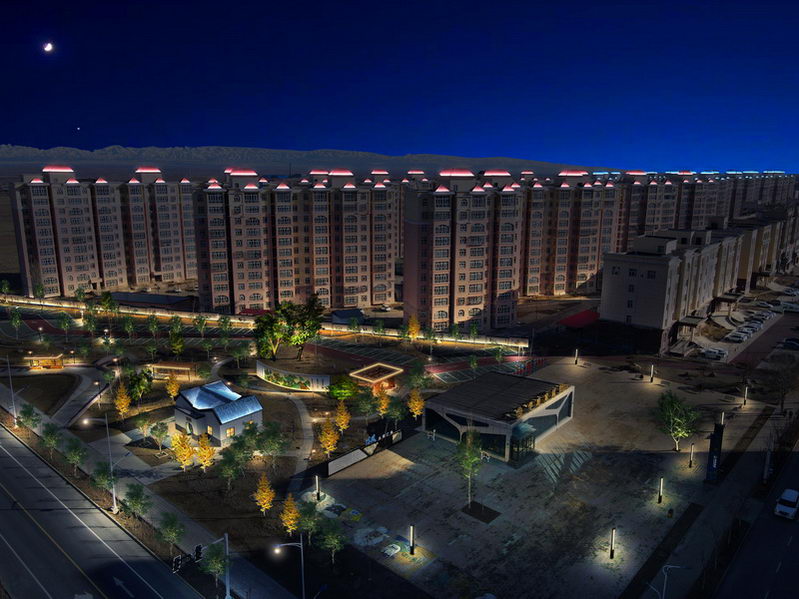 額敏縣重要道路及節(jié)點(diǎn)夜景照明圖片