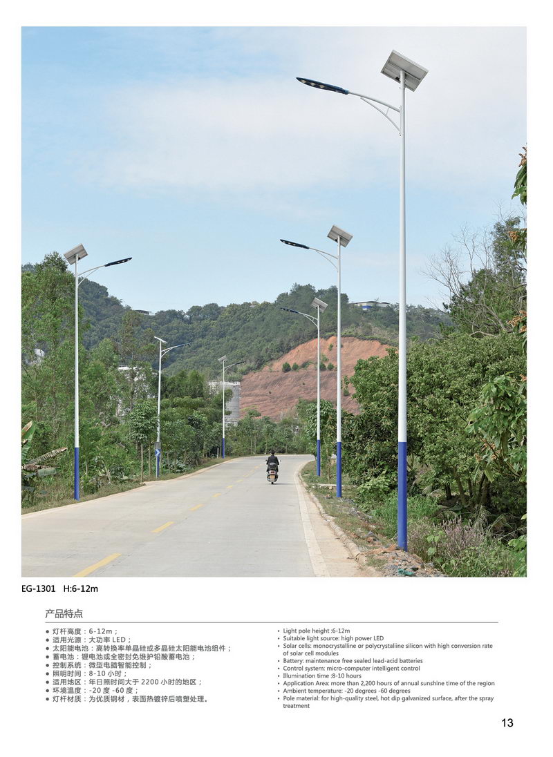 太陽能路燈圖片